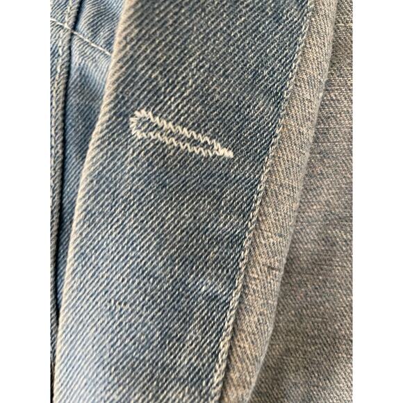 Distressed Denim Jacket 1987 NYC Patches Where Is My Mind - Picture 5 of 10